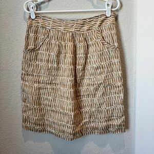 Boden Linen Mini Skirt Size 8